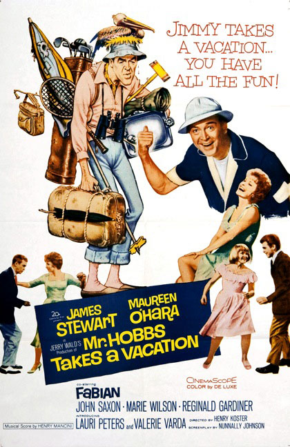 Plakatmotiv (US): Mr. Hobbs takes a vacation (1962)
