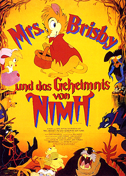Kinoplakat: Mrs. Brisby und das Geheimnis von NIMH