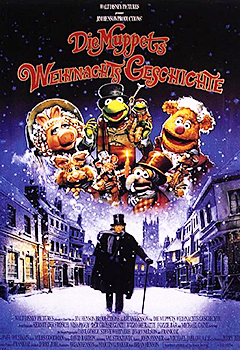 Kinoplakat: Die Muppets Weihnachtsgeschichte