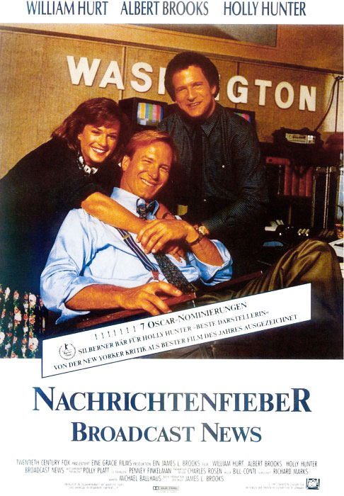 Plakatmotiv: Nachrichtenfieber – Broadcast News (1987)