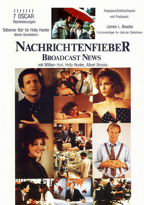 Plakatmotiv: Nachrichtenfieber – Broadcast News (1987)