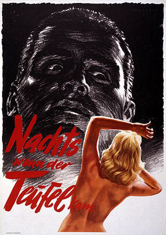 Plakatmotiv: Nachts, wenn der Teufel kam (1957)