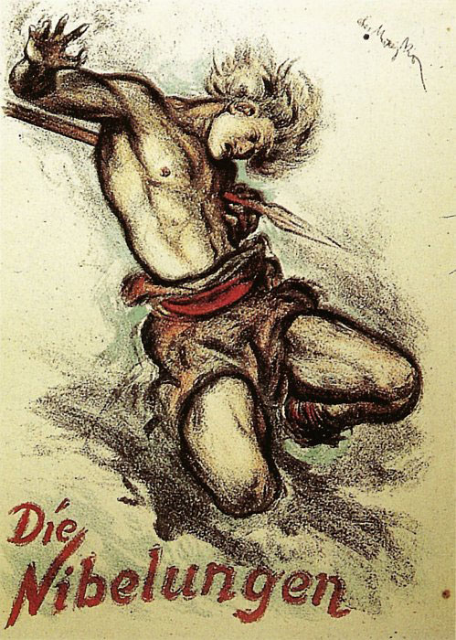 Plakatmotiv: Die Nibelungen – Siegfrieds Tod (1924)