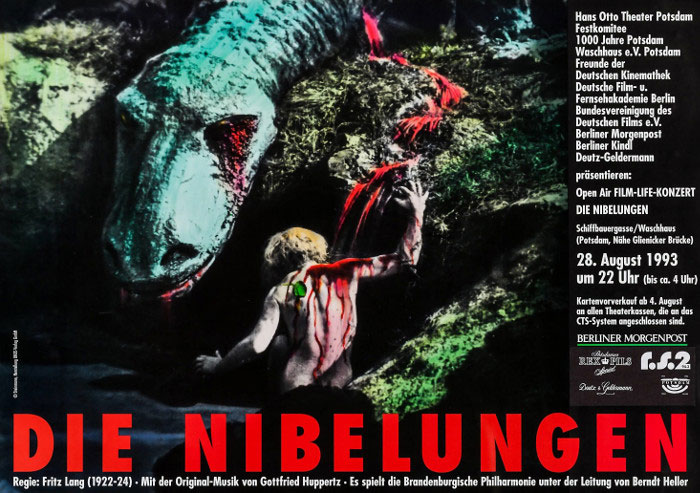 Plakatmotiv: Die Nibelungen – Siegfrieds Tod (1924)