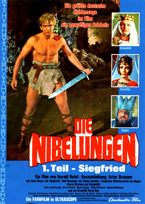 Plakatmotiv: Die Nibelungen, Teil 1: Siegfried (1966)