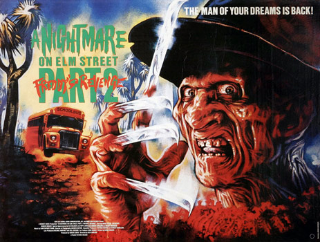 Kinoplakat (US): A Nightmare on Elm Street Part 2: Freddy's Revenge (1985)