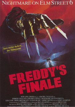 Kinoplakat: Nightmare on Elm Street 6 – Freddys Finale (1991)
