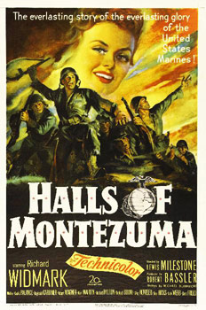 Plakatmotiv (US): Halls of Montezuma – Okinawa (1951)