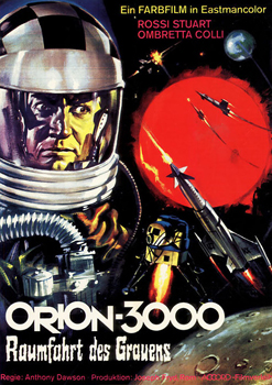 Kinoplakat: Orion 3000 – Raumfahrt des Grauens