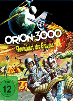 DVD-Cover: Orion 3000 – Raumfahrt des Grauens