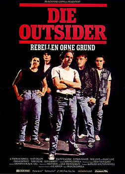 Plakatmotiv: Die Outsider (1983)