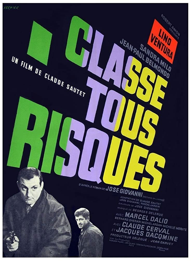 Plakatmotiv (Fr.): Classe tous risques – Der Panther wird gehetzt (1960)