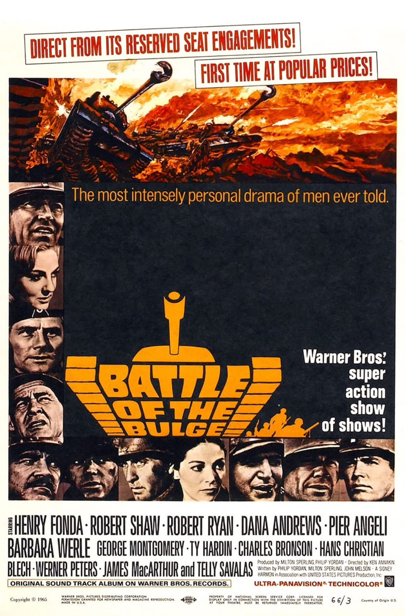 Plakatmotiv (US): Battle of the Bulge (1965)