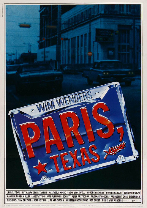 Plakatmotiv: Paris, Texas (1984)