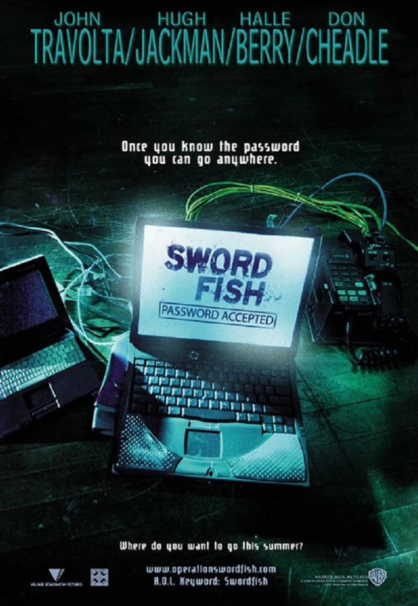 Plakatmotiv (US): Passwort Swordfish (2001)