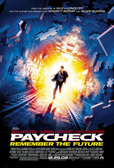 Plakatmotiv (US): Paycheck – Die Abrechnung (2003)