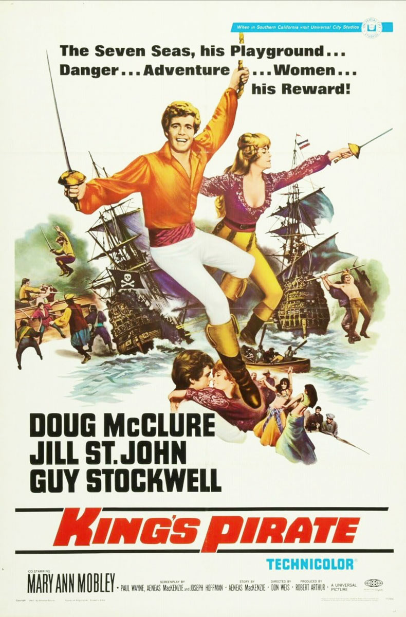 Plakatmotiv (US): The King's Pirate (1967)