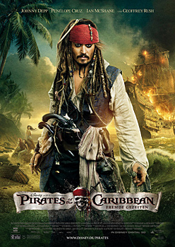 Kinoplakat: Pirates of the Caribbean - Fremde Gezeiten