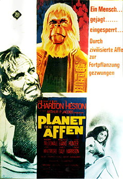 Plakatmotiv: Planet der Affen (1968)