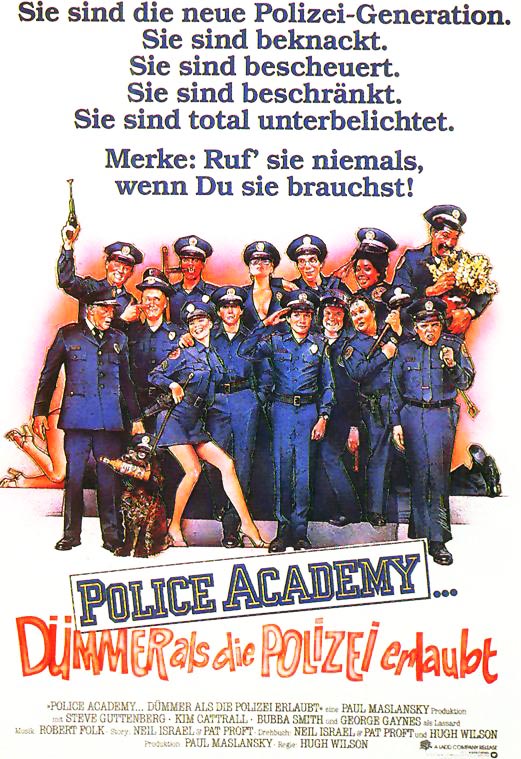 Plakatmotiv: Police Academy – Dümmer als die Polizei erlaubt (1984)