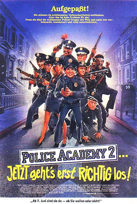Plakatmotiv: Police Academy 2 – Jetzt geht's erst richtig los (1985)