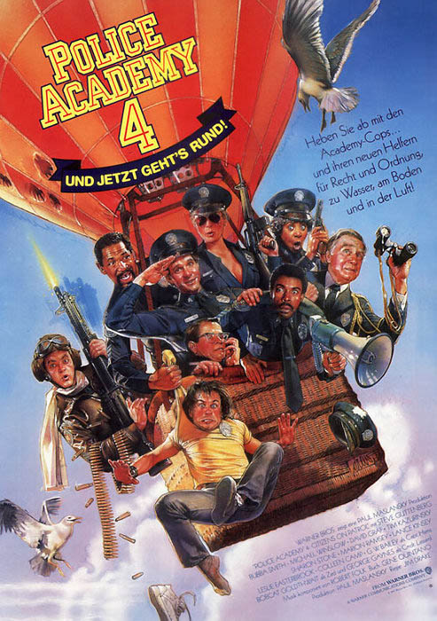 Plakatmotiv: Police Academy 4 – Und jetzt geht's rund (1987)