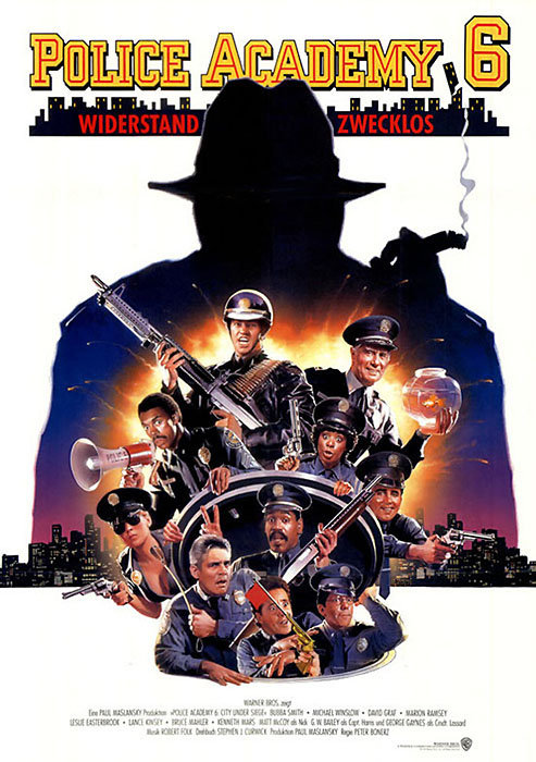 Plakatmotiv: Police Academy 6 – Widerstand zwecklos (1989)