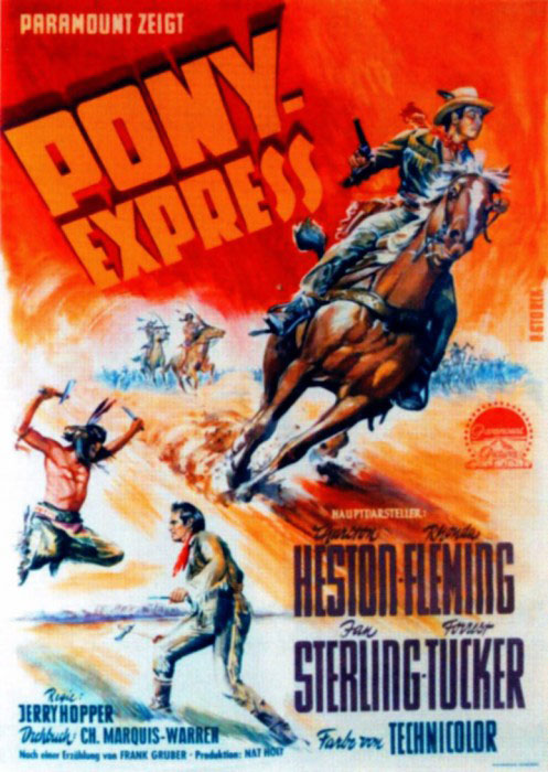 Plakatmotiv: Pony-Express (1953)