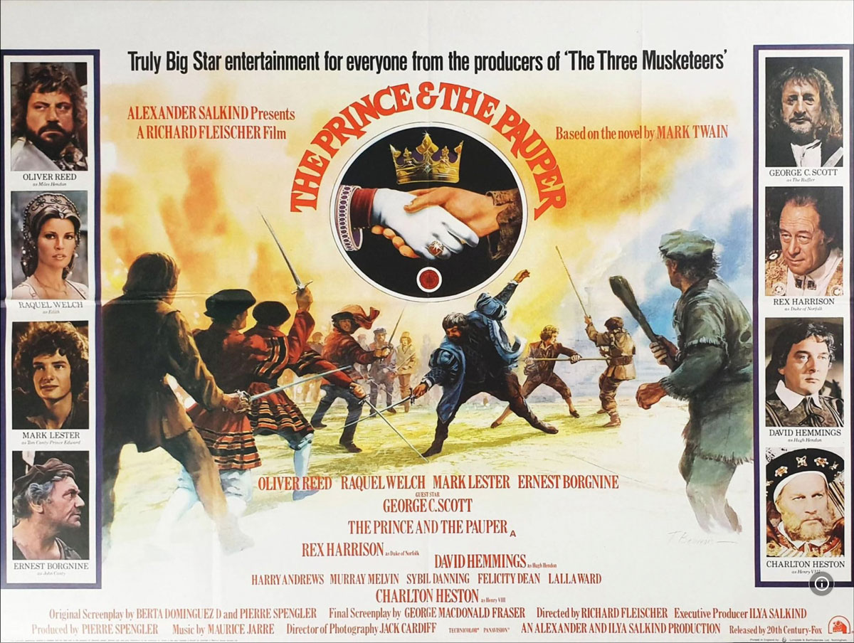Plakatmotiv: Der Prinz und der Bettler (1977) Plakatmotiv: Der Prinz und der Bettler (1977)