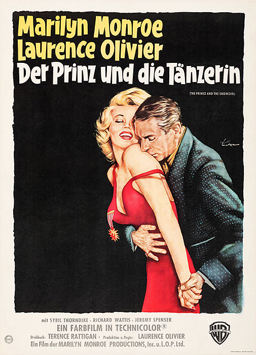 Plakatmotiv: Der Prinz und die T&auml;nzerin (1957)