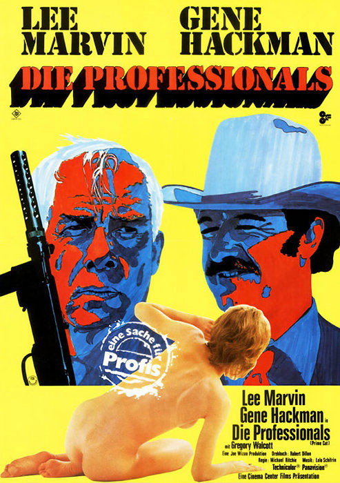 Plakatmotiv: Die Professionals (1972)