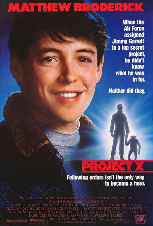 Plakatmotiv: Projekt X (1987)