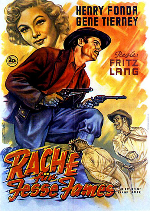 Plakatmotiv: Rache für Jesse James (1940)
