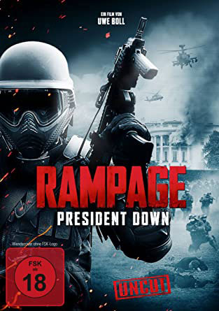 DVD-Cover: Rampage – President down (2016)