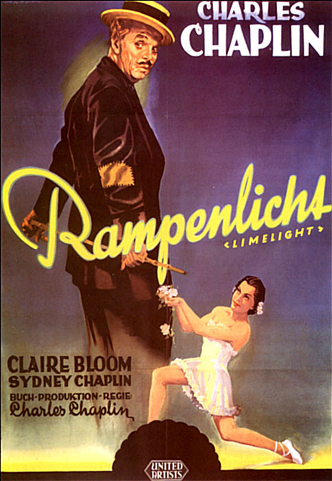 Plakatmotiv: Rampenlicht (1952)