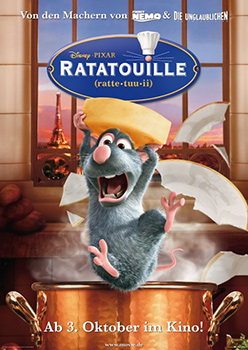 Kinoplakat: Ratatouille
