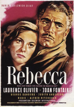 Plakatmotiv: Rebecca (1940)