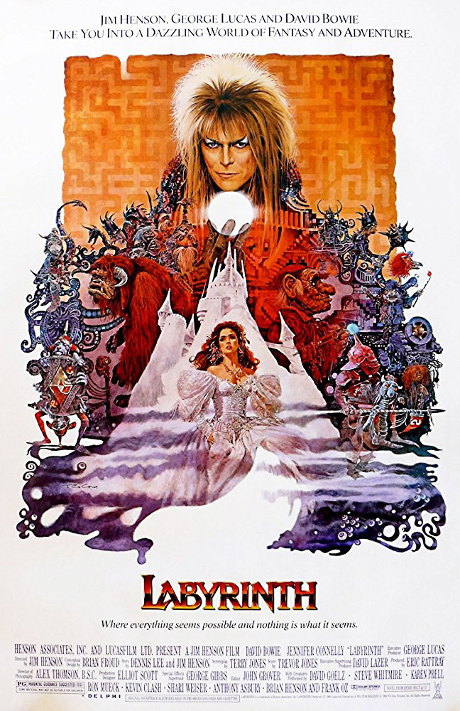 Plakatmotiv: Die Reise ins Labyrinth (1986)