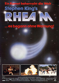 Kinoplakat: Rhea M. – Es begann ohne Warnung (1986)