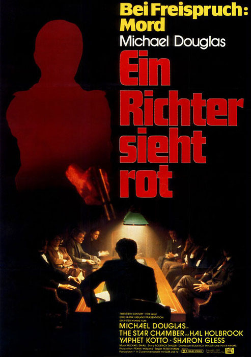 Plakatmotiv: Ein Richter sieht rot (1983)
