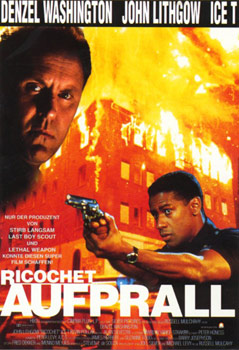 Plakatmotiv: Ricochet – Der Aufprall (1991)