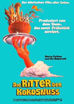 Plakatmotiv: Die Ritter der Kokosnuss (1975)