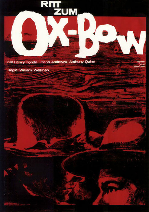 Plakatmotiv: Ritt zum Ox-Bow (1942)