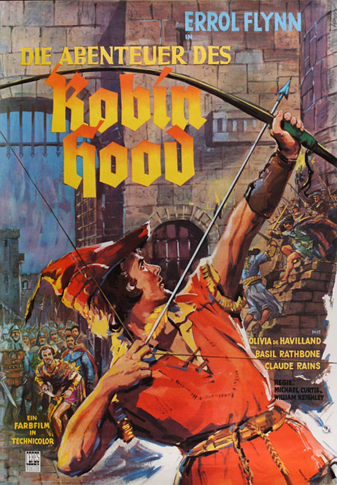 Plakatmotiv: Robin Hood, König der Vagabunden (1938)