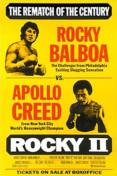 Kinoplakat (US): Rocky II