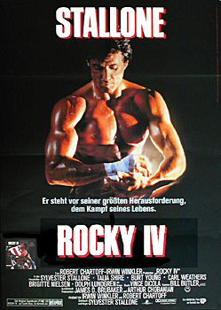 Kinoplakat: Rocky IV - Der Kampf des Jahrhunderts