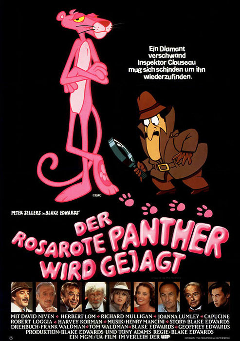 Plakatmotiv: Der rosarote Panther wird gejagt (1982)