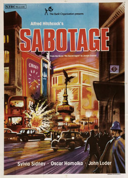 Plakatmotiv: Sabotage (1936)