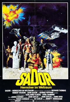 Kinoplakat: Sador – Herrscher im Weltraum