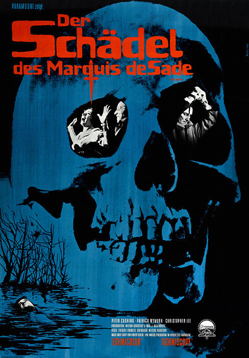 Plakatmotiv: Der Schädel des Marquis de Sade (1965) Plakatmotiv: Der Schädel des Marquis de Sade (1965)